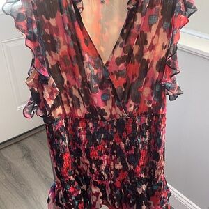 Socialite Pink and Cream Dress